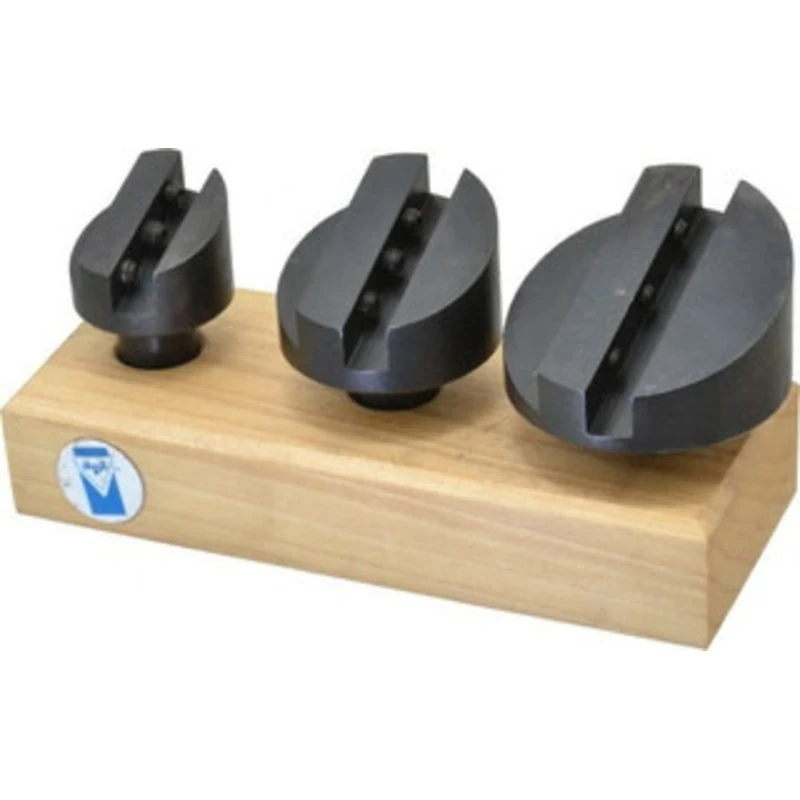 Made in USA 3 Piece, 3/4 Shank Diam, 1-3/8 to 2-1/2 Max Head Diam, Straight Shank, Fly Cutter Set 1 Bit Per Cutter, 3...